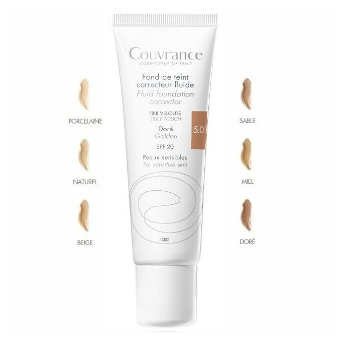 AVENE FOND DE TEINT FLUIDE DORE 30 ml