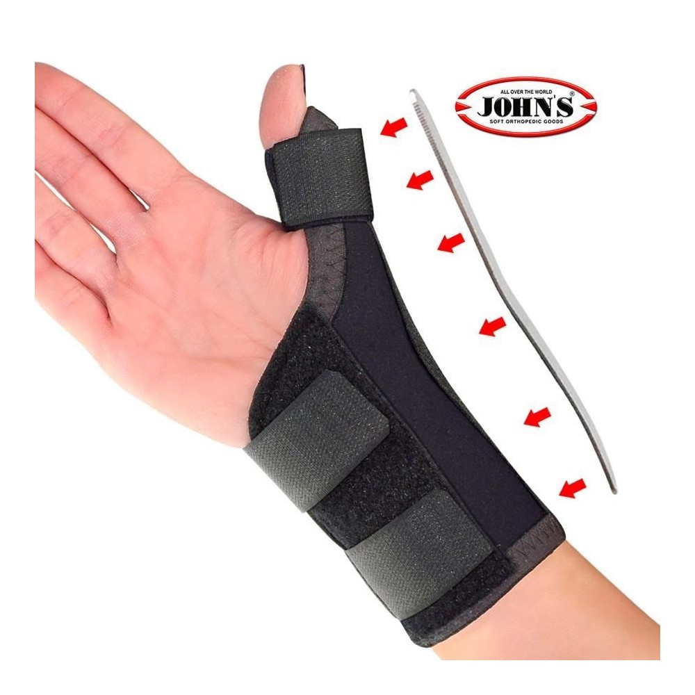 JOHN'S ΠHXEOKAPΠIKOΣ NAPΘHKAΣ ME BPAXIONA NEOPRENE ΑΡΙΣΤΕΡΟ