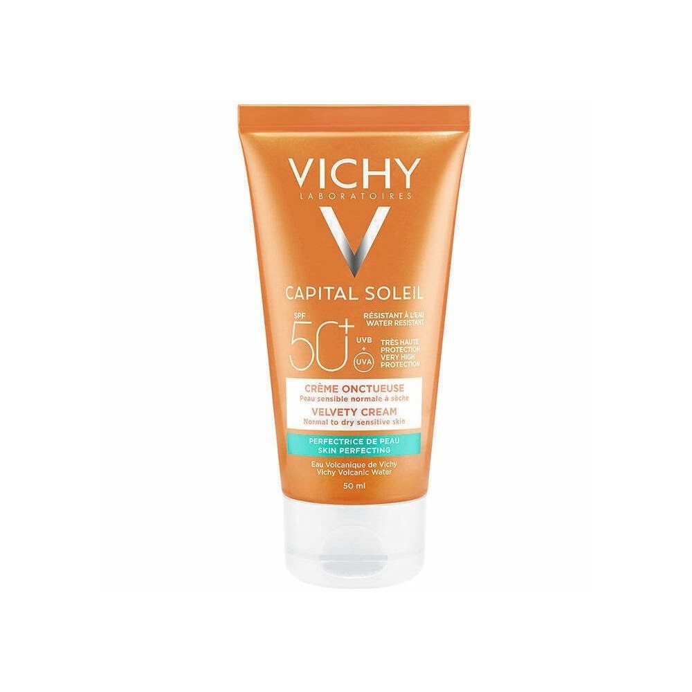 Vichy Αντηλιακη Κρεμα Προσωπου με Βελούδινη Υφή SPF 50+ 50ml