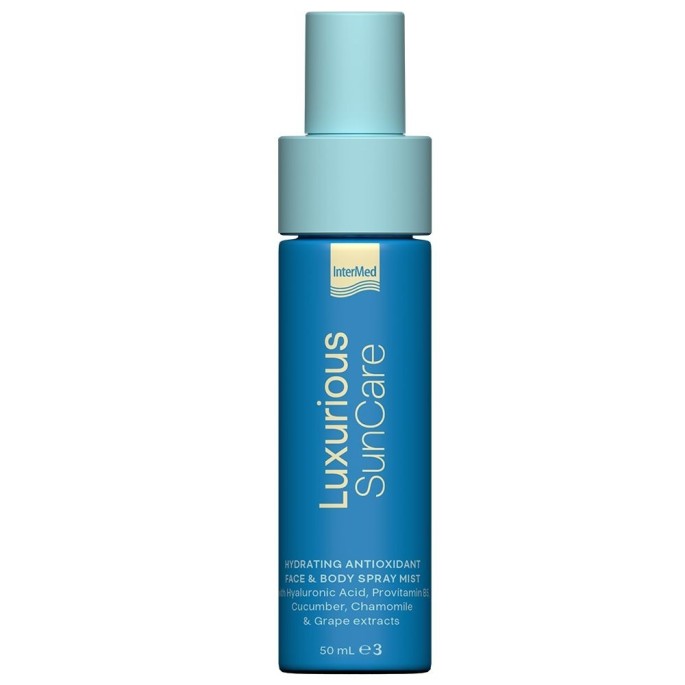 Intermed Luxurious Sun Care Hydrating Antioxidant Mist Face & Body 50ml