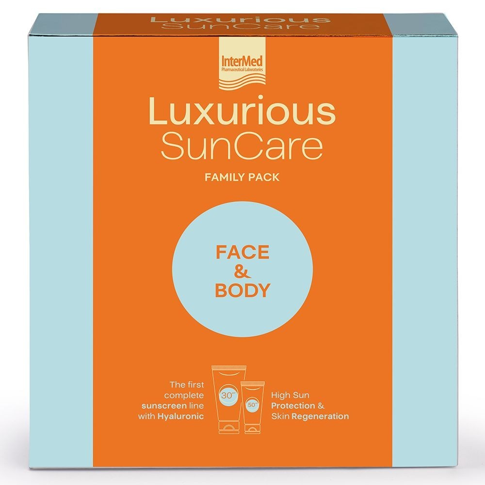 Intermed Luxurious Sun Care Family Pack Face SPF30 & Body SPF50