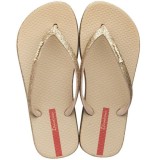 Ipanema Maxi Glow Glitter Σαγιονάρες σε Χρυσό Χρώμα 780-23346