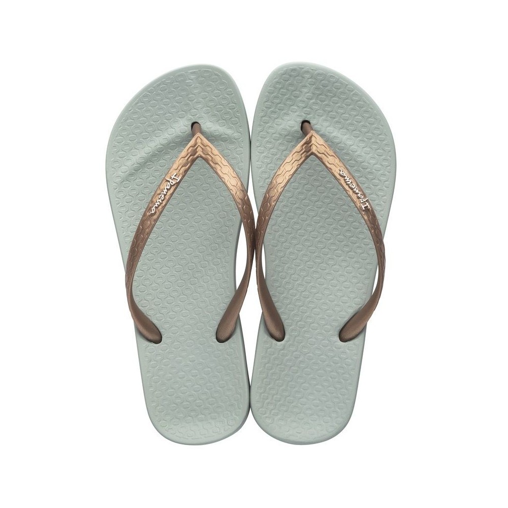 Ipanema 780-23322 Anatomic Flip Flop Green-Gold