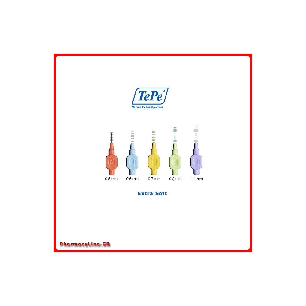 TePe Interdental Brushes extra soft 0.8mm
