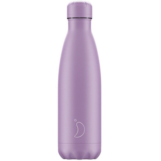 Chilly's All Pastel Purple Original Stainless Steel Μπουκάλι Θερμός 500ml