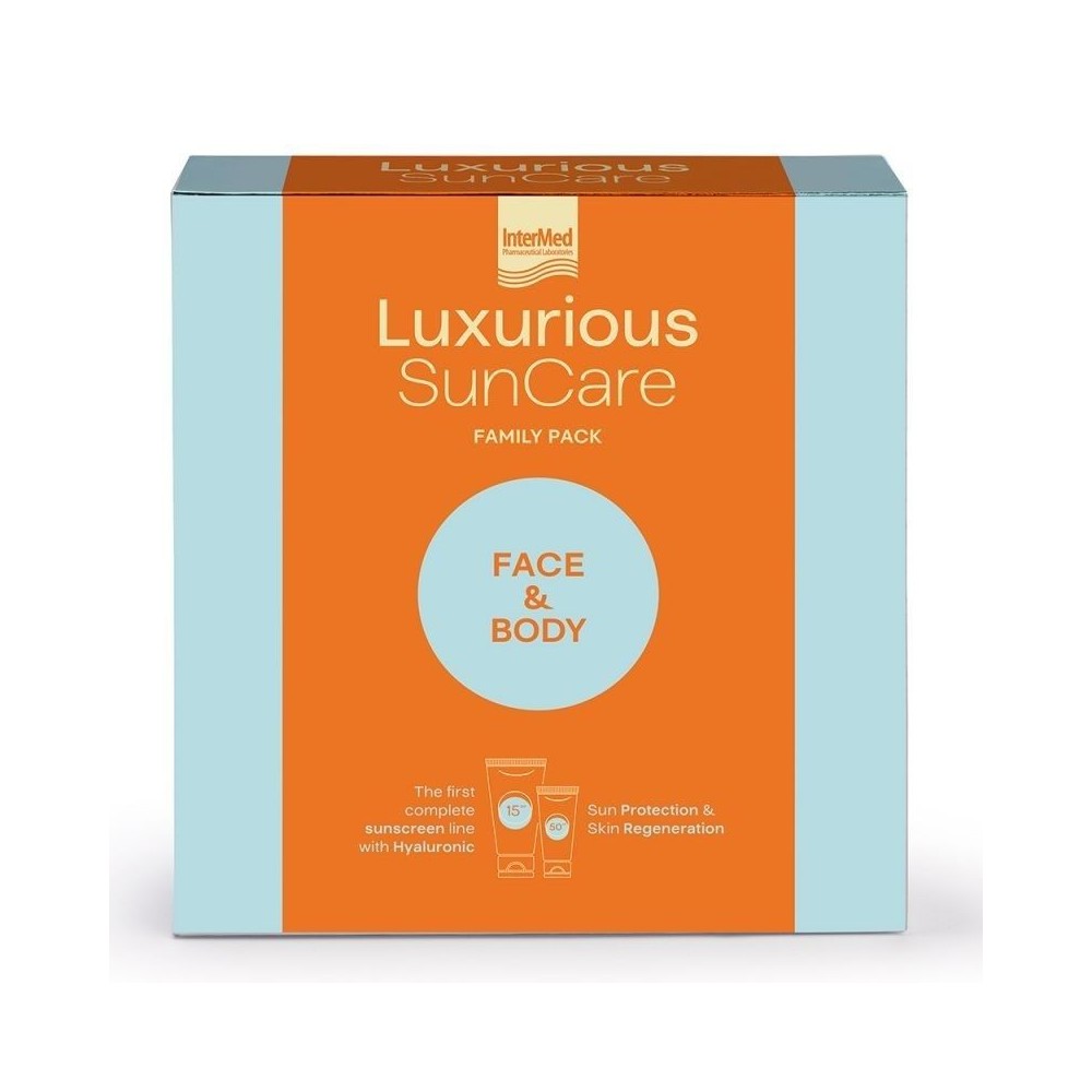 Intermed Luxurious Sun Care Family Pack Face SPF50 & Body SPF15