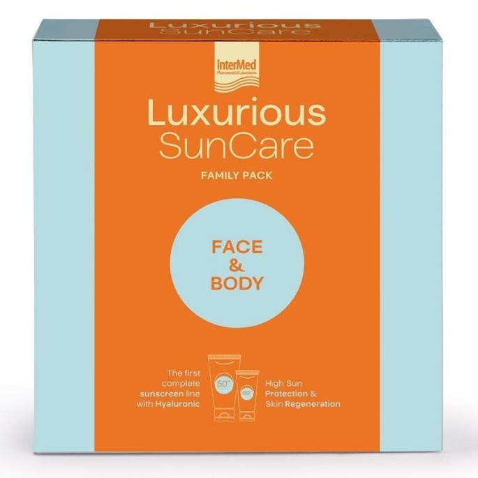 Intermed Luxurious Sun Care Family Pack Face SPF50 & Body SPF50