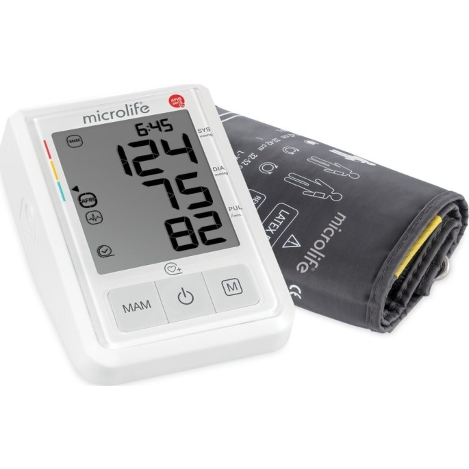 Microlife BP B3 AFIB Advanced Blood pressure monitor with stroke risk detection