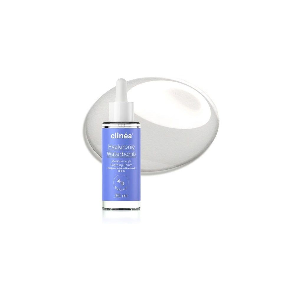 Clinea Hyaluronic Waterbomb Moisturizing & Soothing Serum, 30ml