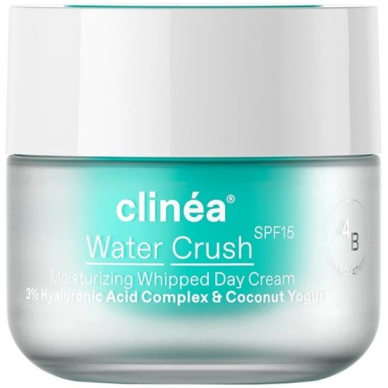 Clinéa Water Crush SPF15 Day Cream Ενυδατική Κρέμα Ημέρας για Όλες τις Επιδερμίδες 50ml