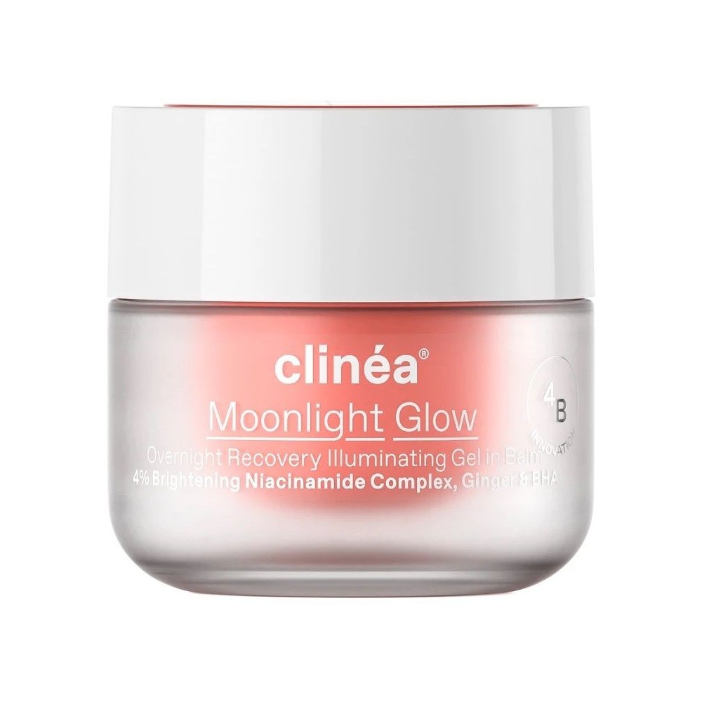 Clinéa Moonlight Glow Gel in Balm Night Cream Κρέμα Νύχτας Λάμψης και Αναζωογόνησης 50ml