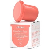 Clinéa Moonlight Glow Gel in Balm Night Cream Refill Κρέμα Νύχτας Λάμψης και Αναζωογόνησης 50ml Ανταλλακτικό