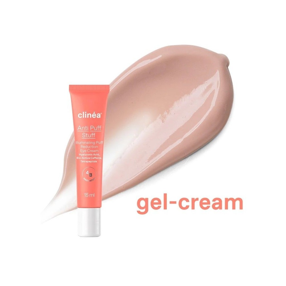 Clinéa Anti Puff Stuff Eye Cream Κρέμα Ματιών Προσφέρει Λάμψη, Μειώνει τις Σακούλες 15ml