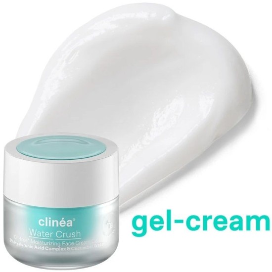 Clinéa Water Crush Face Cream Gel Ενυδατική Κρέμα Τζελ Προσώπου Ελαφριάς Υφής για Κανονικές - Μικτές Επιδερμίδες 50ml