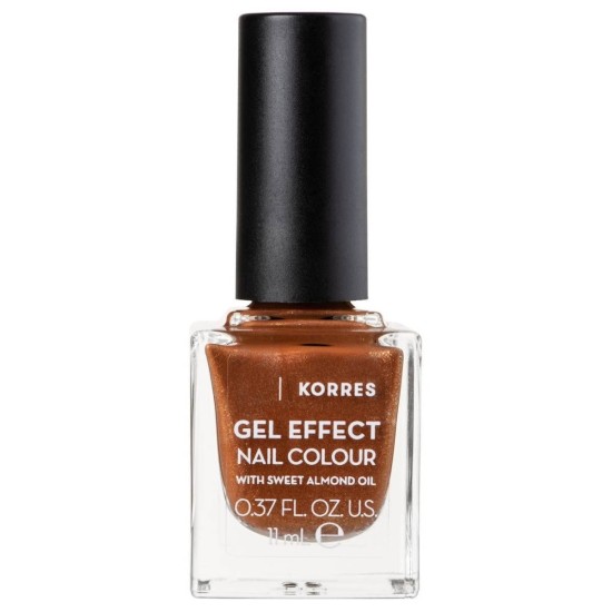Korres Gel Effect Nail Colour No66 Aegean Bronze 11ml