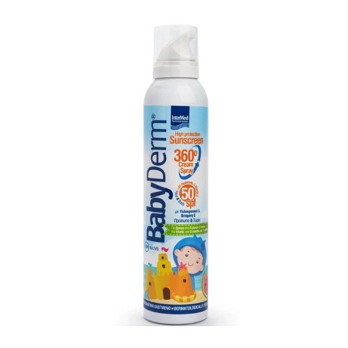 INTERMED BABYDERM SUNSCREEN 360 Cream Spray - 200ml