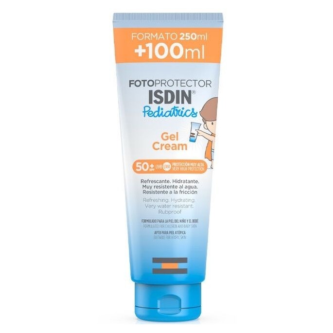ISDIN Fotoprotector Gel Cream Pediatrics SPF 50+ Παιδικό Αντηλιακό Σώματος & για Όλη την Οικογένεια, 250ml