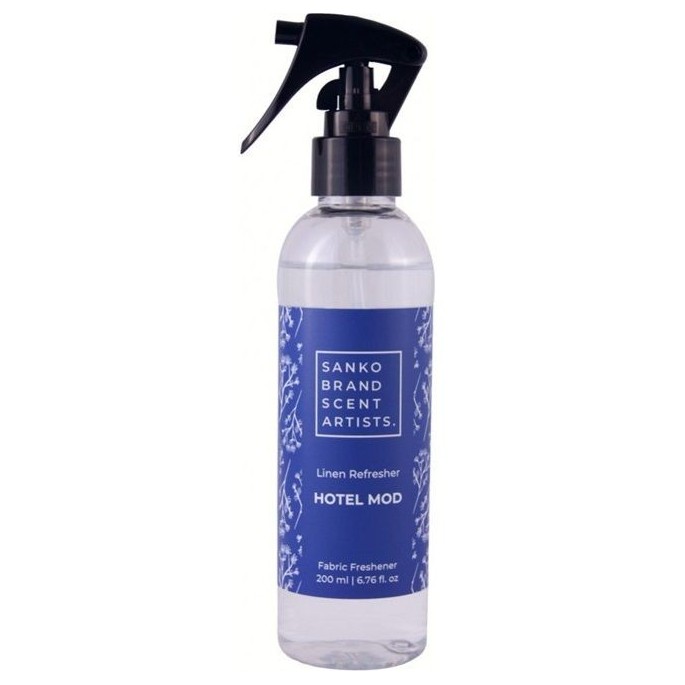 SANKO Hotel Mod Linen Fabric Freshener Liquid Scent for Freshening Fabrics 200ML