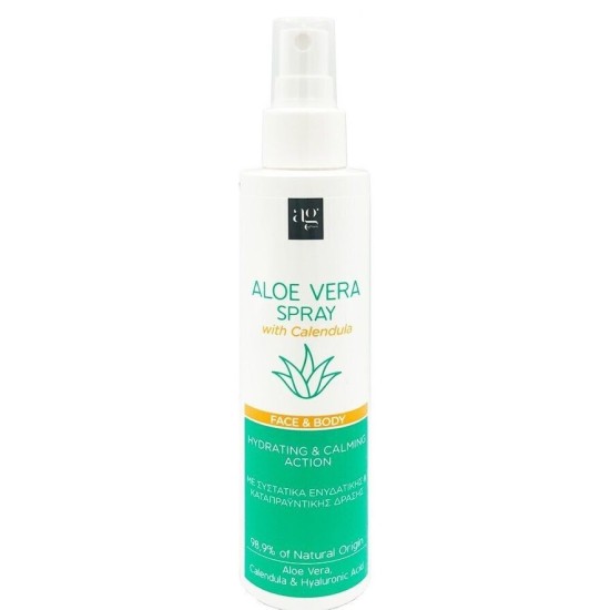 Ag Pharm Spray Calendula Ενυδατική Lotion Σώματος με Aloe Vera 150ml