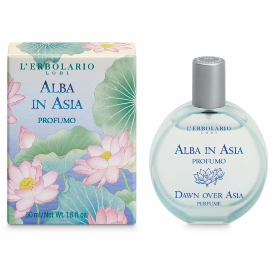L Erbolario Alba in Asia Άρωμα 50ml - Εμπνευσμένο από τη χάρη και την αγνότητα του Ινδικού του Λωτού.