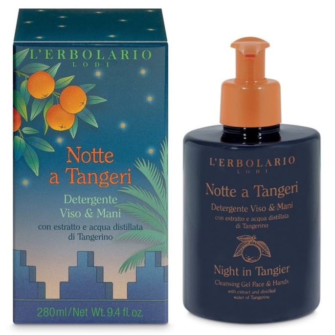 L Erbolario Notte a Tangeri Detergente Viso & Mani Καθαριστικό Προσώπου και Χεριών 280ml