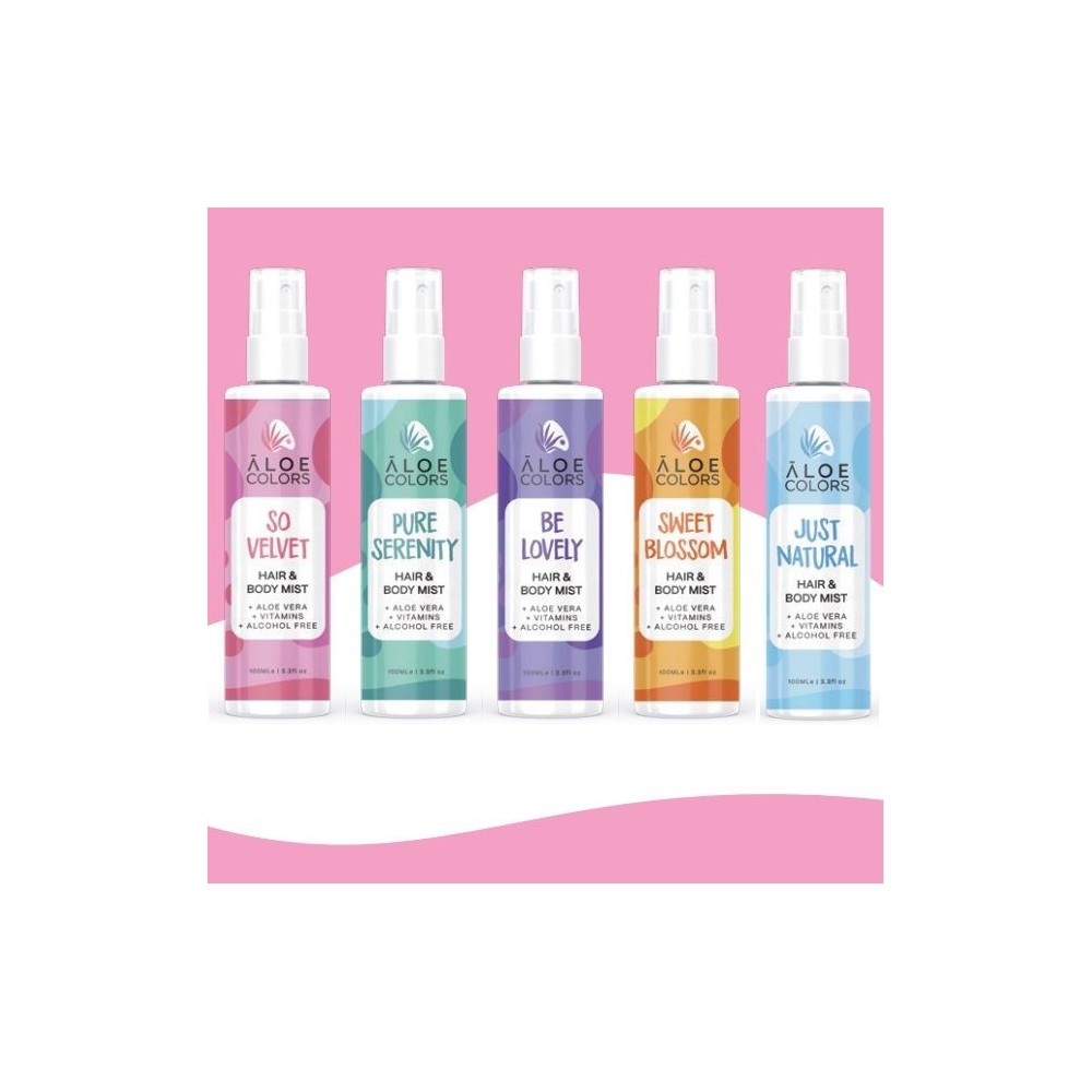 ALOE+ COLORS SWEET BLOSSOM Hair & Body Mist -100ml