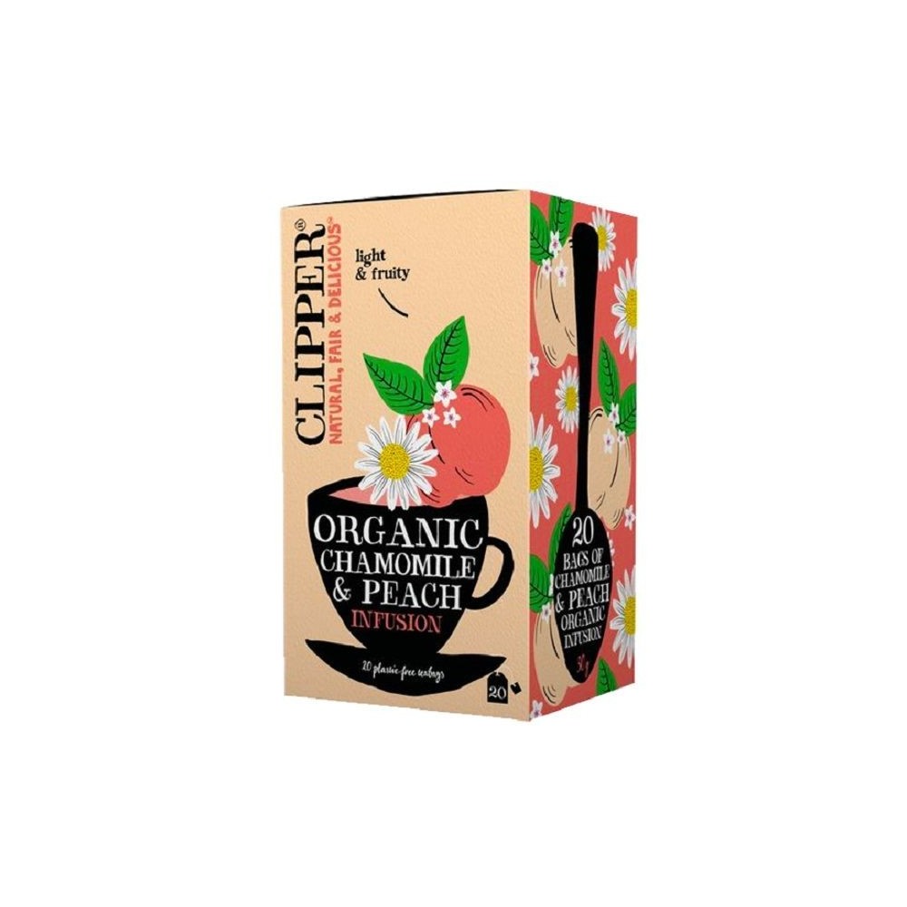 CLIPPER BIO Εκχύλισμα Χαμομηλιού με Ροδάκινο (30γρ)