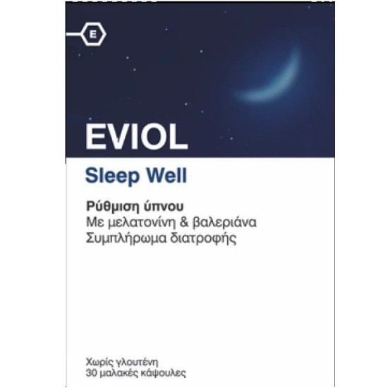 Eviol Sleep Well Sleep Supplement 30 softgels
