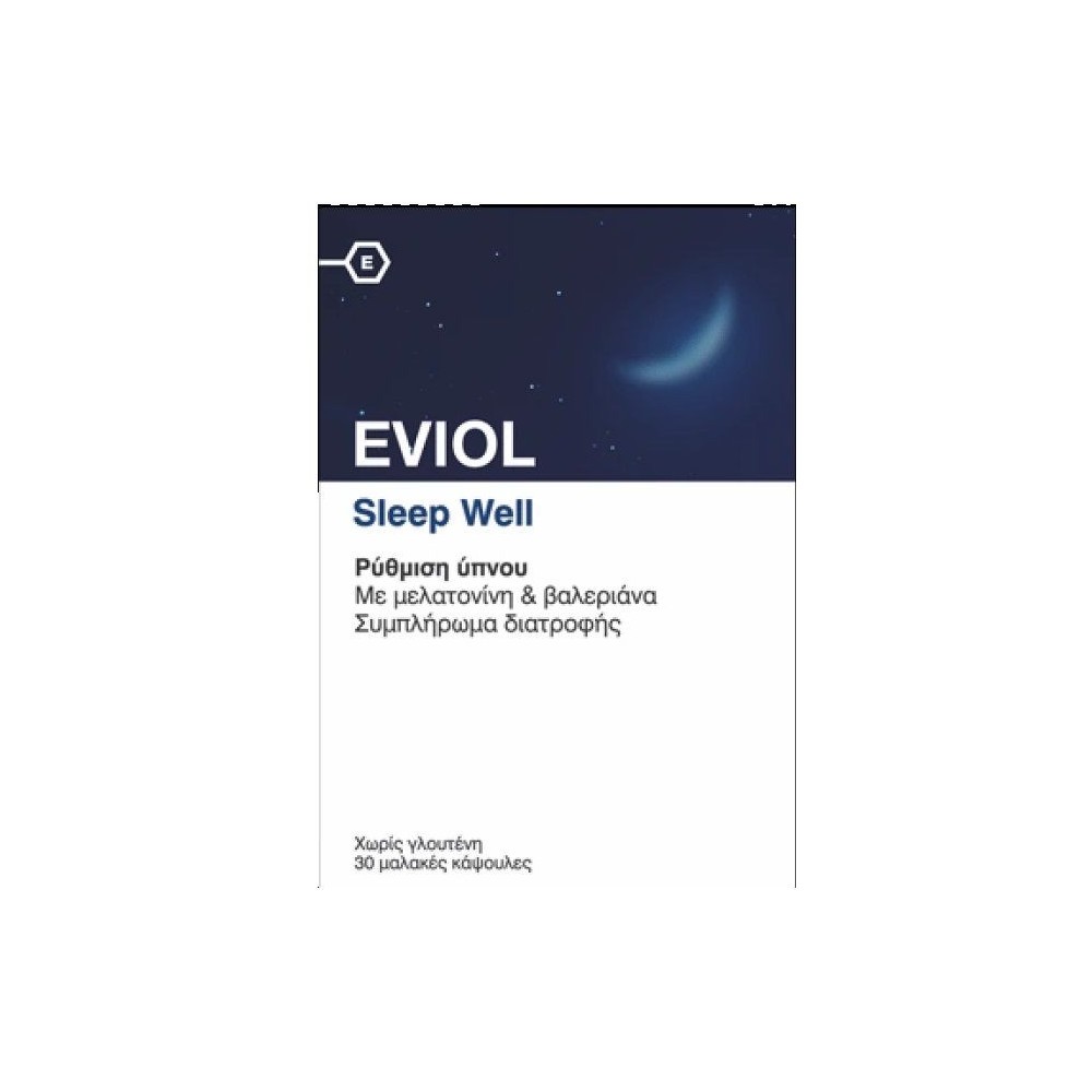 Eviol Sleep Well Sleep Supplement 30 softgels