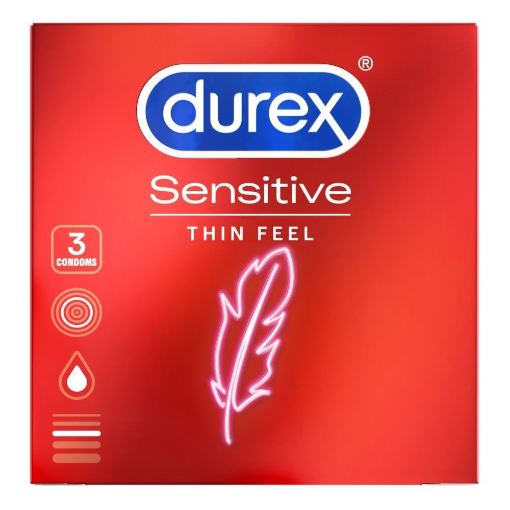 Durex Sensitive thin 3 condoms