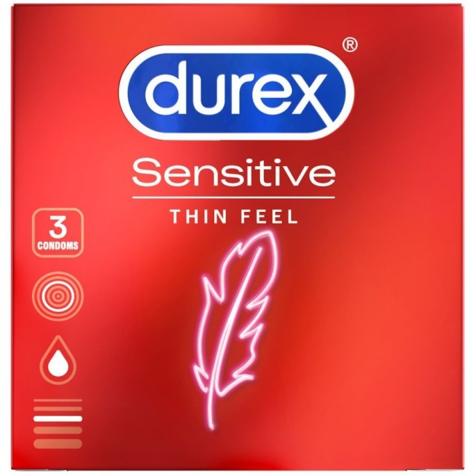 Durex Sensitive thin 3 condoms