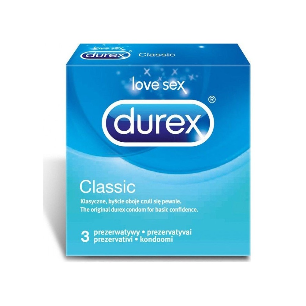 Durex Classic 3 condoms