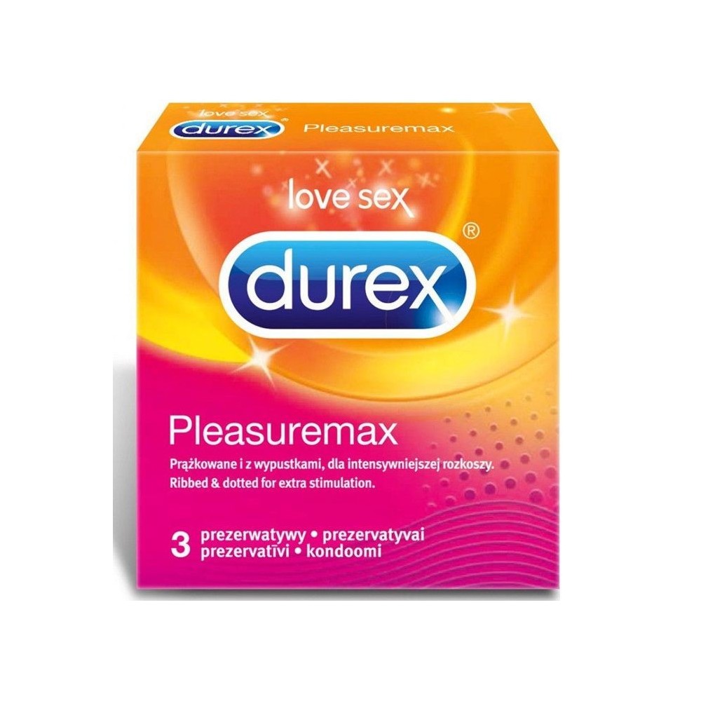 Durex Pleasure Max 3 condoms