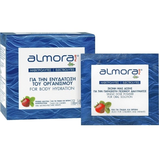 Almora Plus Electrolytes for Body Hydration, 12sachets