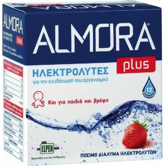 Almora Plus Electrolytes for Body Hydration, 12sachets
