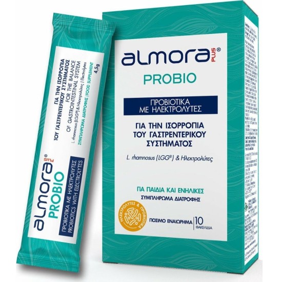 Almora Plus Probio Probiotics with Electrolytes, 10sachets