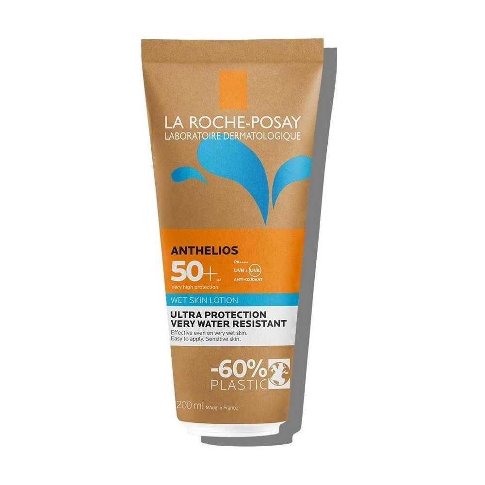 La Roche Posay Anthelios Gel Wet Skin SPF50+, Αντηλιακό Γαλάκτωμα Σώματος Για Το Βρεγμένο Δέρμα 200ml.