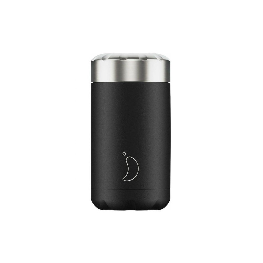 Chilly's Food Pot Reusable 0.5lt Black