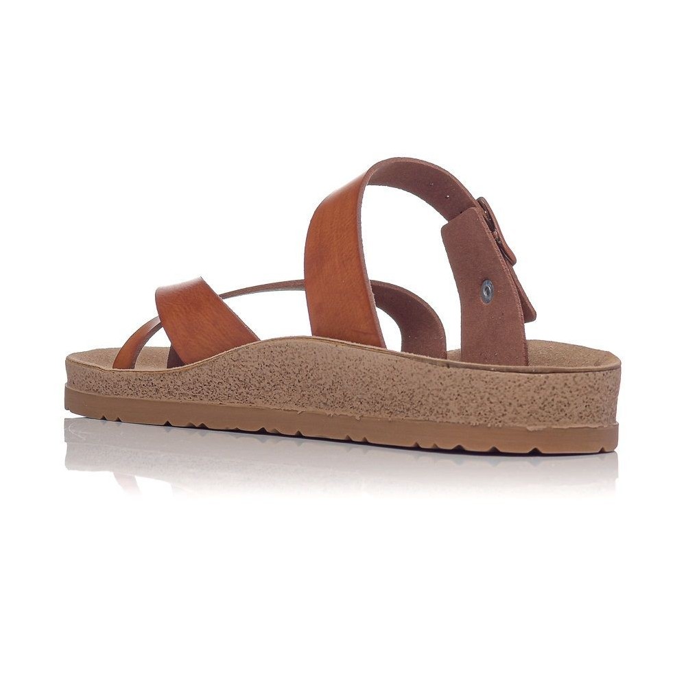 Sunshine Women's anatomical sandals Camel-Brown 2589
