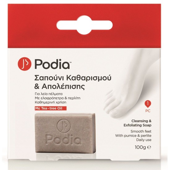 Podia Cleansing - Exfoliating Soap 100gr