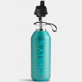 Chilly's Series 2 Sport METALLIC ATLANTIS Μπουκάλι Θερμός με Καλαμάκι 500ml