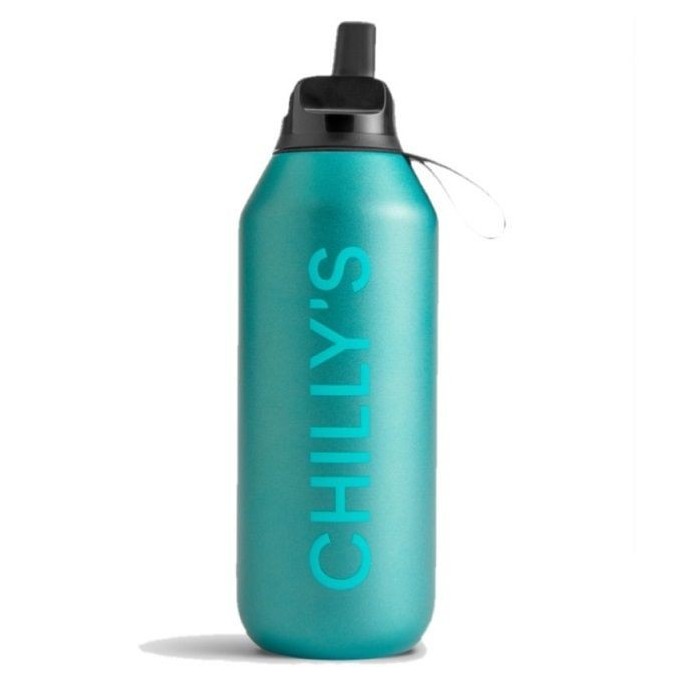 Chilly's Series 2 Sport METALLIC ATLANTIS Μπουκάλι Θερμός με Καλαμάκι 500ml