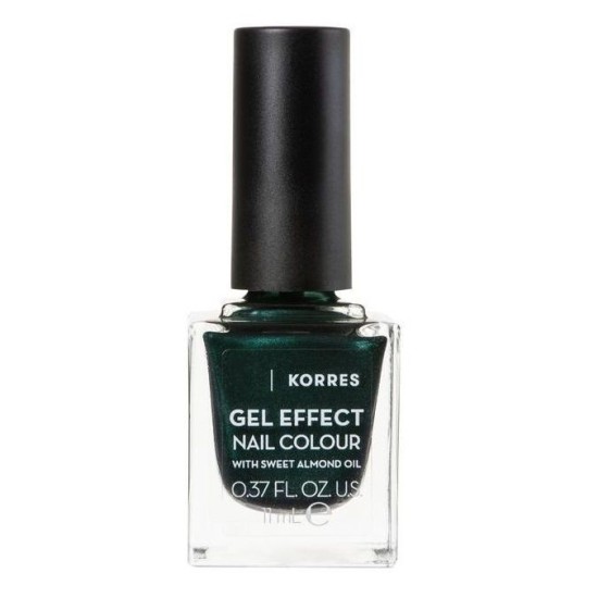 Korres Βερνίκι Νυχιών Gel Effect Nail Colour No 89 Velvet Green 11ml