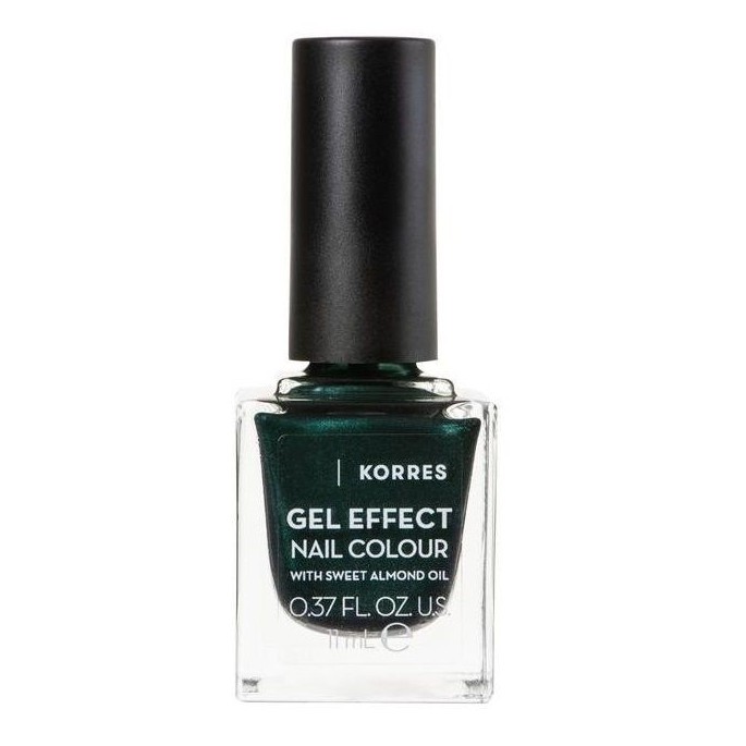 Korres Βερνίκι Νυχιών Gel Effect Nail Colour No 89 Velvet Green 11ml