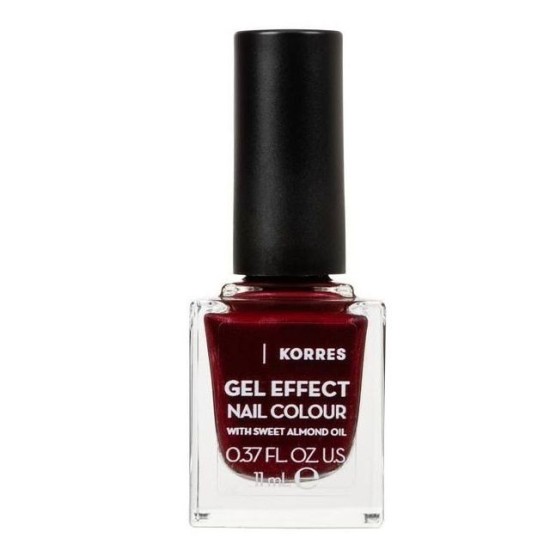 Korres Βερνίκι Νυχιών Gel Effect Nail Colour No 55 Pomegranate 11ml