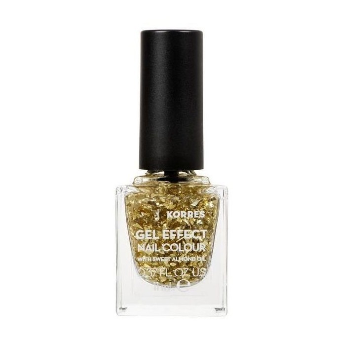 Korres Βερνίκι Νυχιών Gel Effect Nail Colour No 98 Golden Coin 11ml