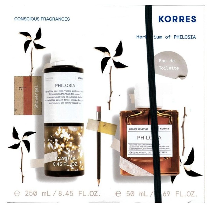 Korres Promo Philosia Αφρόλουτρο, 250ml & Eau De Toilette Γυναικείο Άρωμα, 50ml