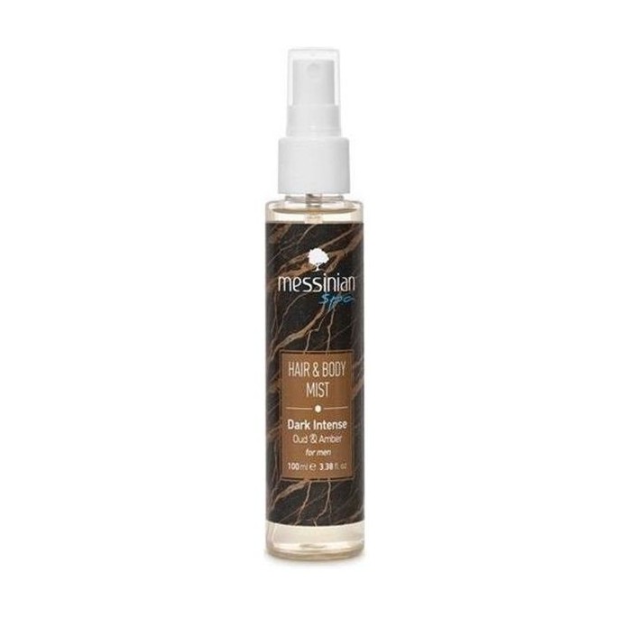 MESSINIAN SPA Hair & Body Mist Dark Intense Oud & Amber for Men 100mL