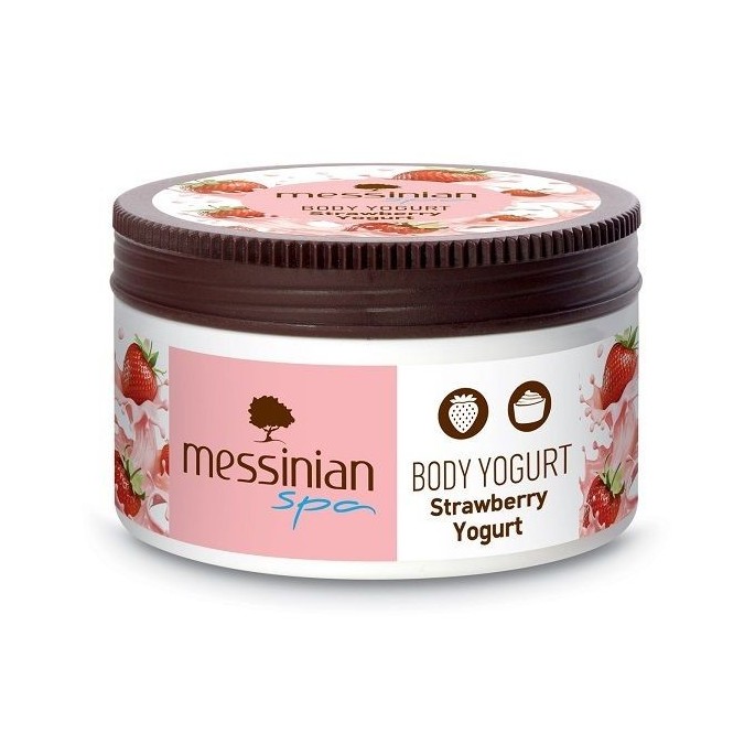 MESSINIAN SPA BODY YOGURT STRAWBERRY YOGURT 250ML