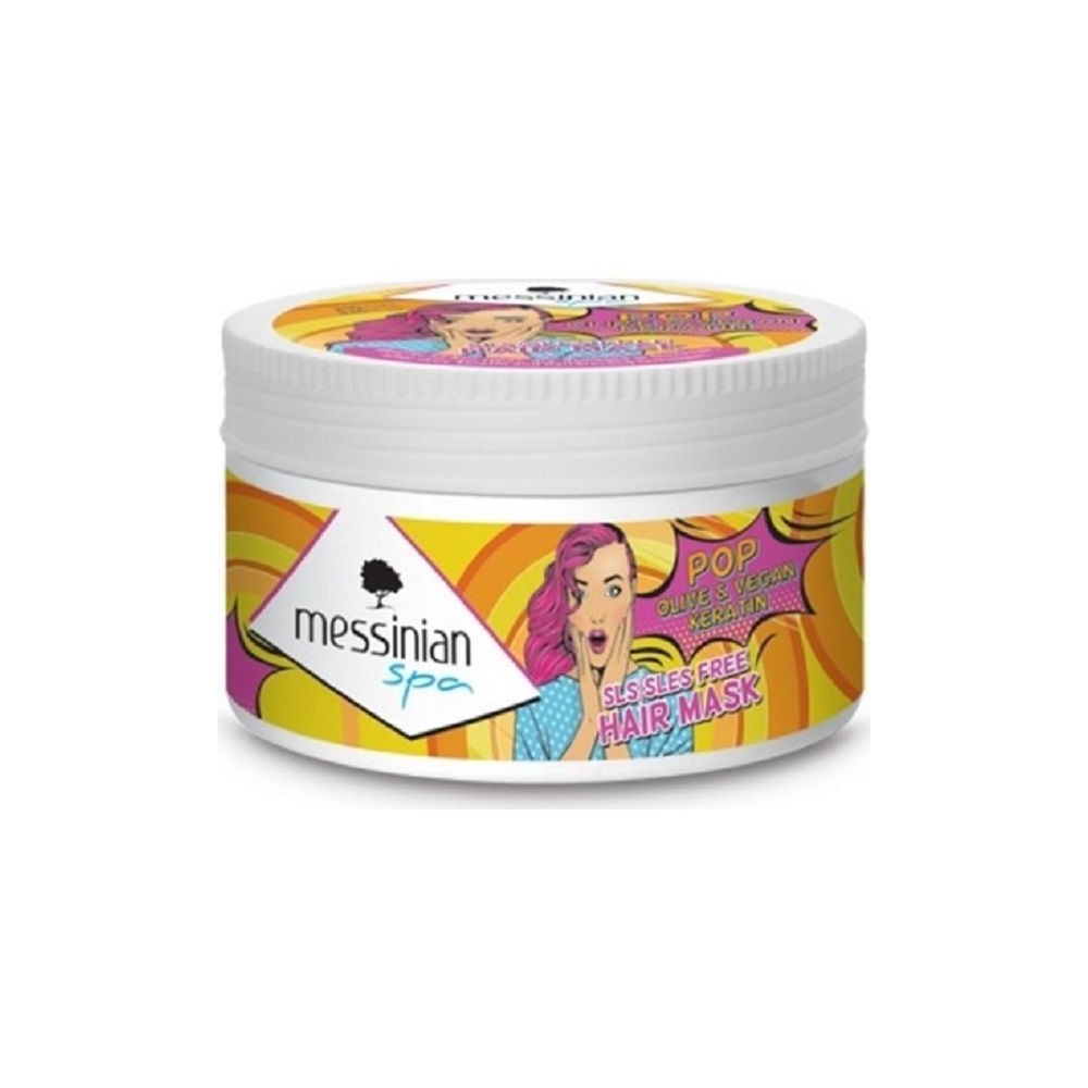 MESSINIAN SPA CONDITIONER POP Olive & Vegan Keratin - Hair Mask - 250ml